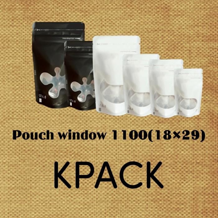 (Allthebest) standing pouch window transmetz 18x29