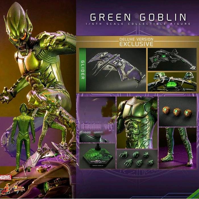Hot Toys MMS631 Spiderman Green GoblinDELUXE Version