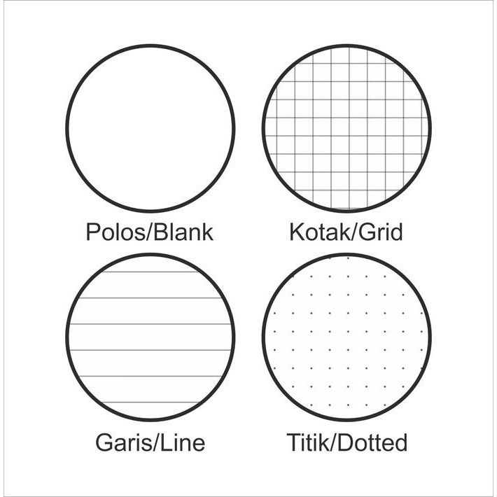 

New NOTEBOOK / JURNAL BOOK/ BROWN CRAFT /BUKU TULIS/LINE/GARIS /DIARY