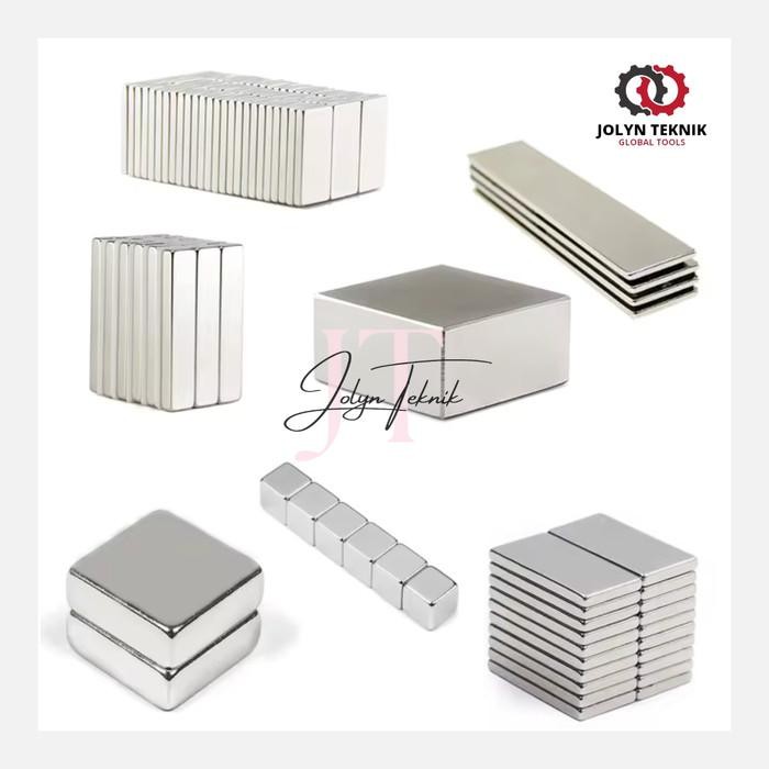 

New STRONG MAGNET N52 SUPER KUAT NdFeB SQUARE BAR KOTAK (Grosir & Eceran)