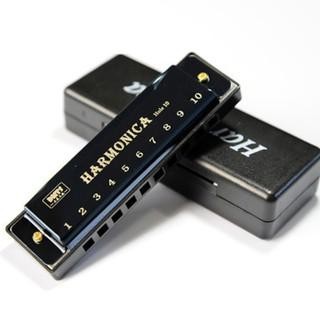 

2021 New Model BOX HITAM Harmonika 10 lubang nada P14.