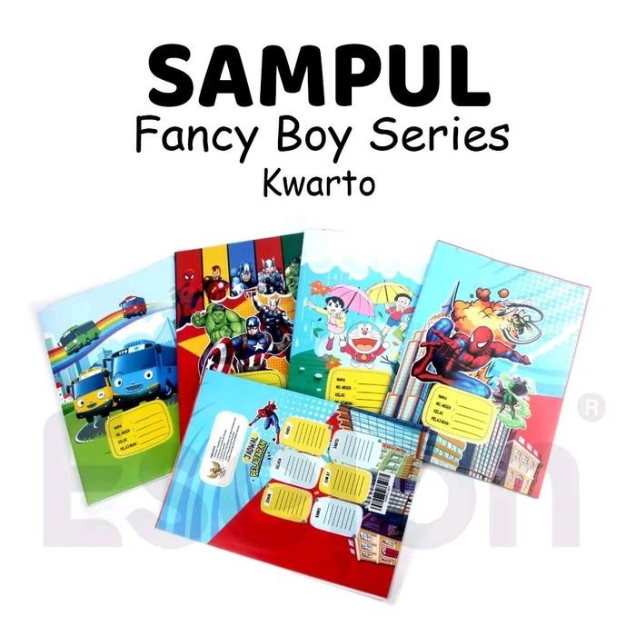 

New SAMPUL QUARTO FANCY ISI 20 PCS / SAMPUL BUKU TULIS KARAKTER LUCU MURAH