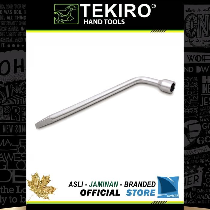 Ready Kunci Roda 21 mm Mobil Truk Model L Shape Wheel Nut Wrench TEKIRO