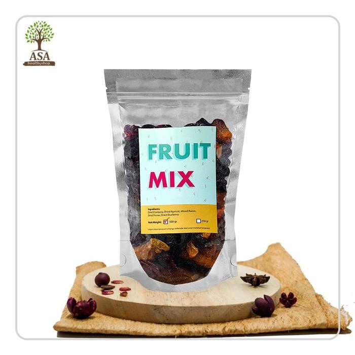 

Pilihan- Fruit Mix / Buah Kering Campur 500 Gram