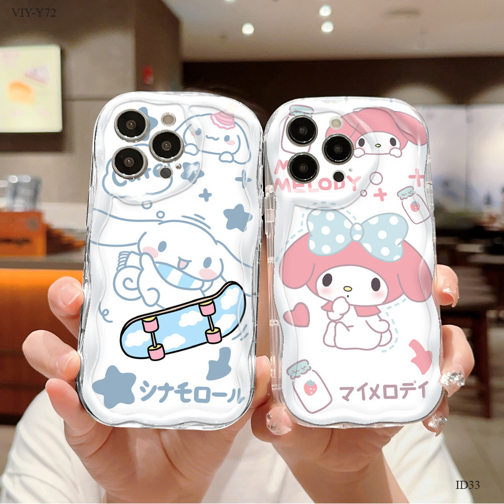 Casing Mode Trendi Untuk Hp For VIVO Y21d Y400 Y04S Y04 Y29 Y19S Y28 Y03 Y03T Y100 Y18 Y77 Y91 Y71 7