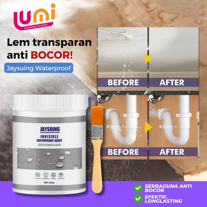 New Jaysuing Lem transparan Anti Bocor Keramik Kamar Mandi Waterproof