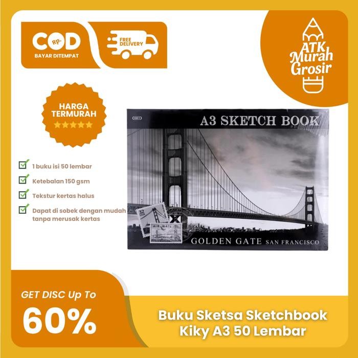 

Pilihan- Buku Gambar / Sketsa Kiky A3 Isi 50 Lembar