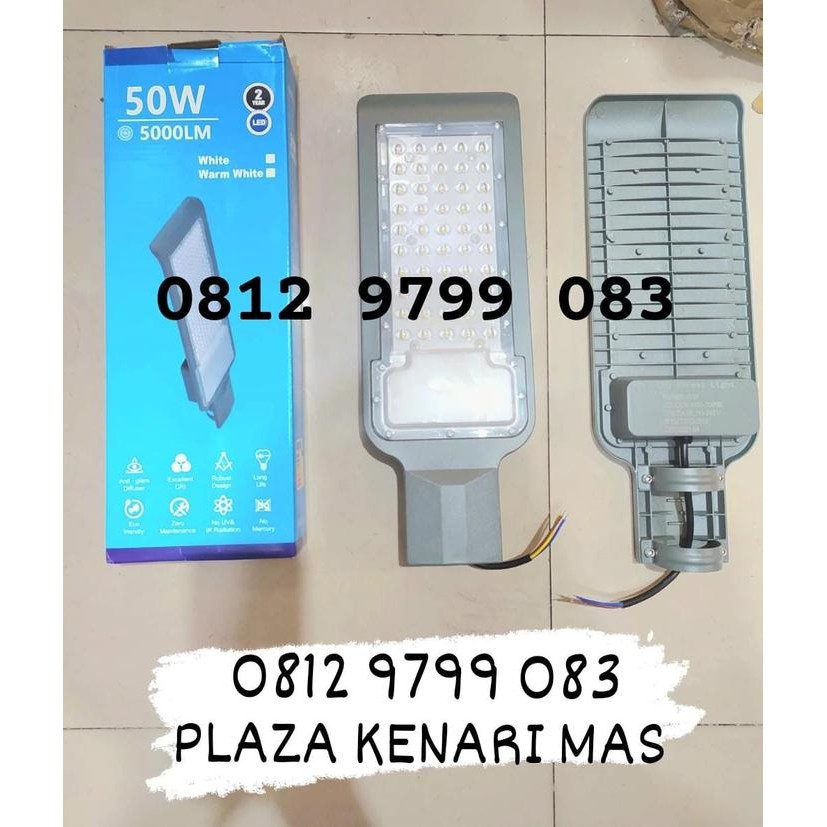 New Lampu led 50w lampu jalan led 50watt pju led 50 watt