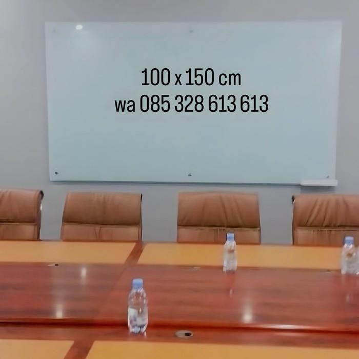 

glassboard 100 x 150 8mm/ papan tulis kaca 100 x 150 8mm