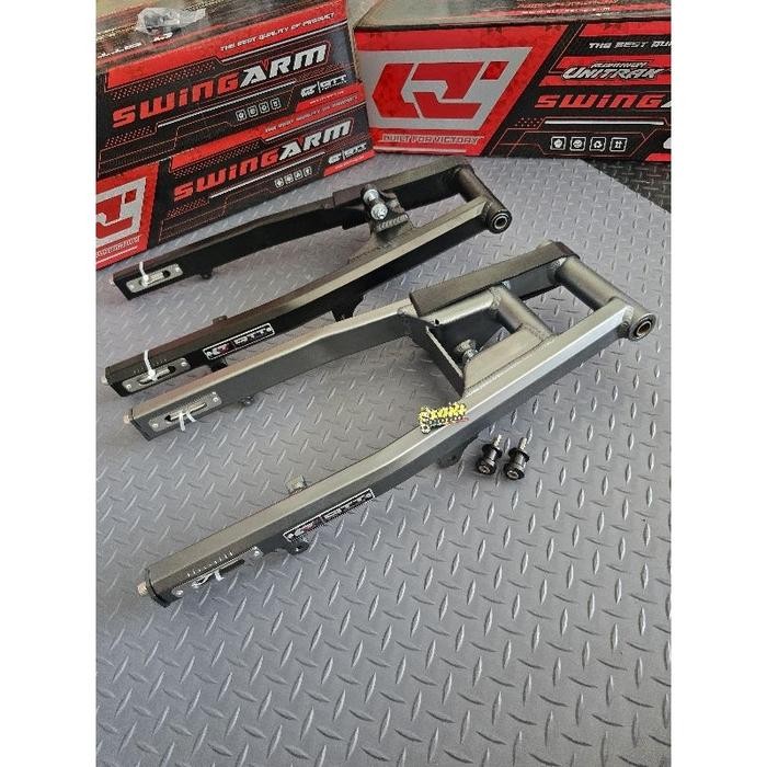Swingarm Qtt Satria Fu Raider 150 Hexagonal Mounting Atas Bawah
