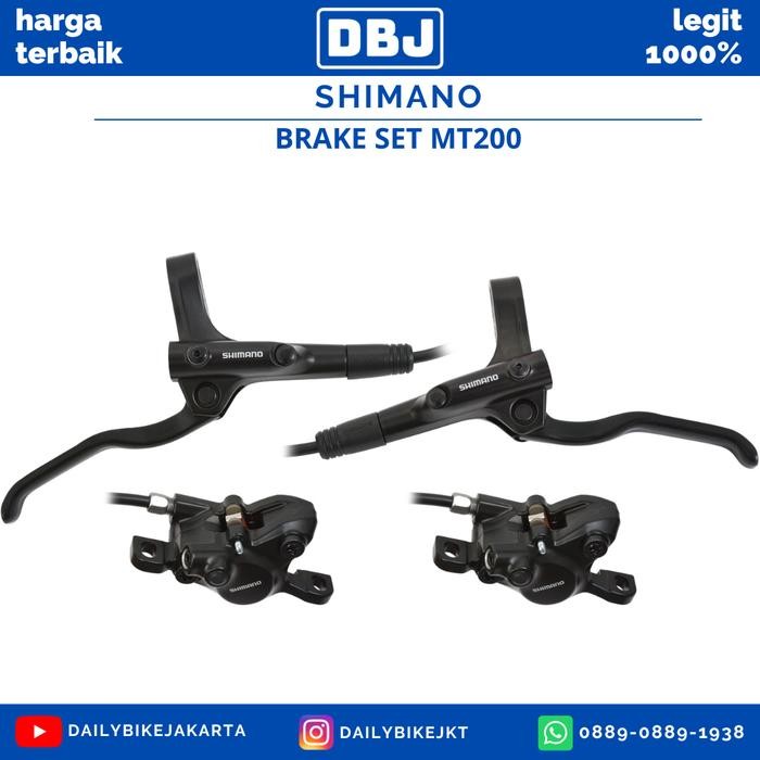 Ready Rem hidrolik brake set shimano mt200