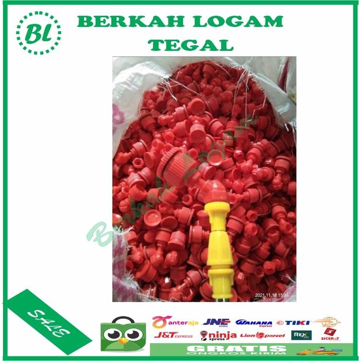 Nozzle 4 hole sprayer swan / nozzle plastik 4 lubang / kepala sprayer