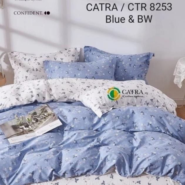 SEPREI KATUN PREMIUM HALUS ESRA STAR 160x200 Tinggi 30 QUEEN FITTED KARET @Aya handycraft sprei