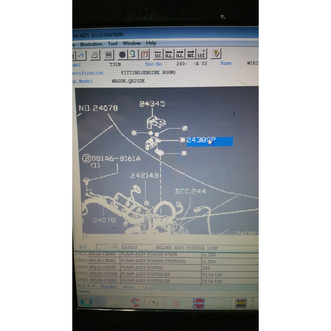 Jual Sekring Aki Pusat Nissan Grand Livina
