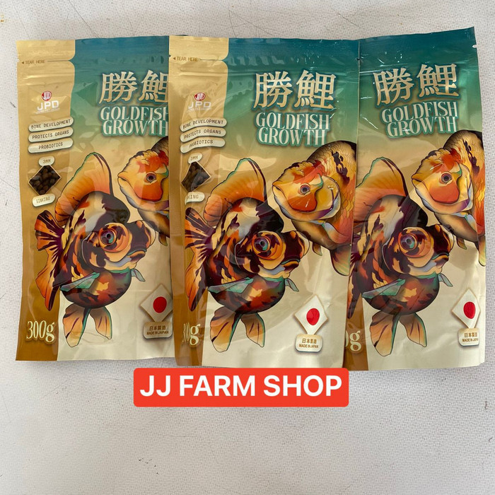JPD SHORI GOLDFISH SINKING 300GR JAPAN ORIGINAL PAKAN KOI KOKI LOUHAN