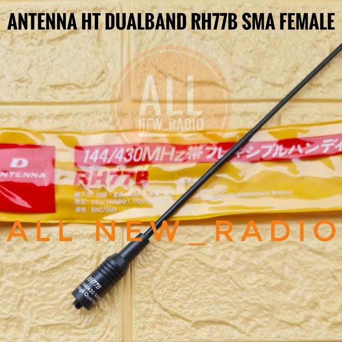 ANTENA HT RH 77B 771 SMA FEMALE TO HT BAOFENG WEIRWEI VOXTER DUALBAND