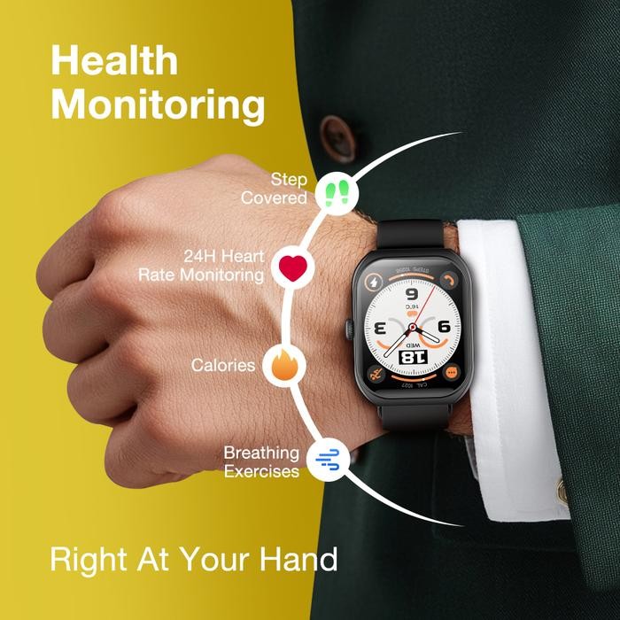 56I0  Promo PriceHuafit&Aolon S8 Curve Smartwatch New 1 Atm Waterproof Exercise Pace