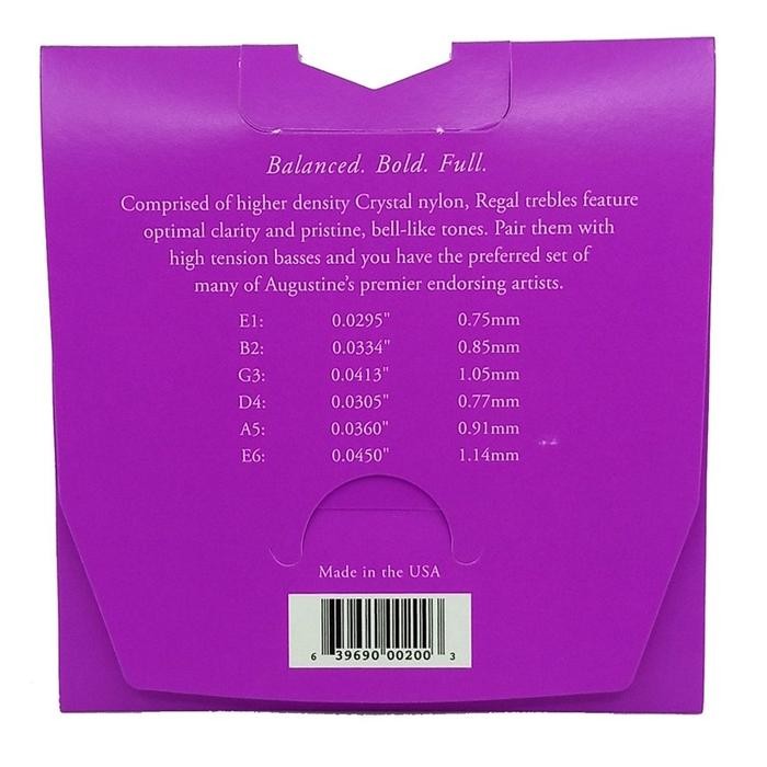 Augustine Regal Blue High Tension Senar Gitar Klasik Nylon Original senar gitar