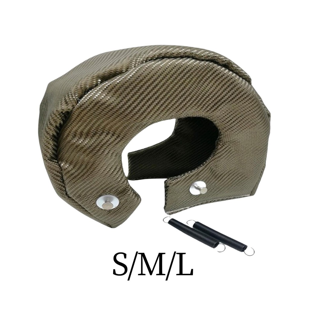 Turbocharger Cover Wrap Fiber Easy Installation Replacement Turbocharger Heat Shield Cover Wrap Turb