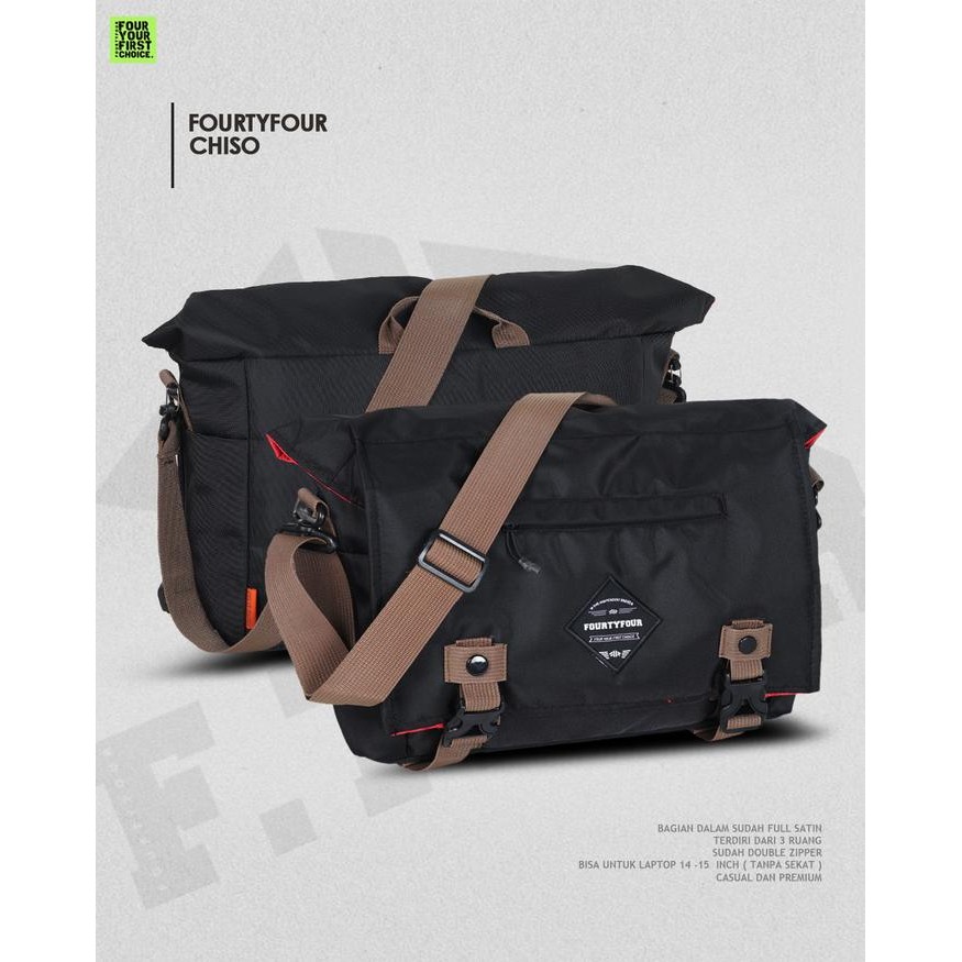 Tas Selempang Pria Fourtyfour Chiso Casual Daily Slingbag Pria