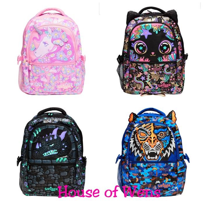 Smiggle Hey There Backpack Original - Tas Sekolah Smiggle