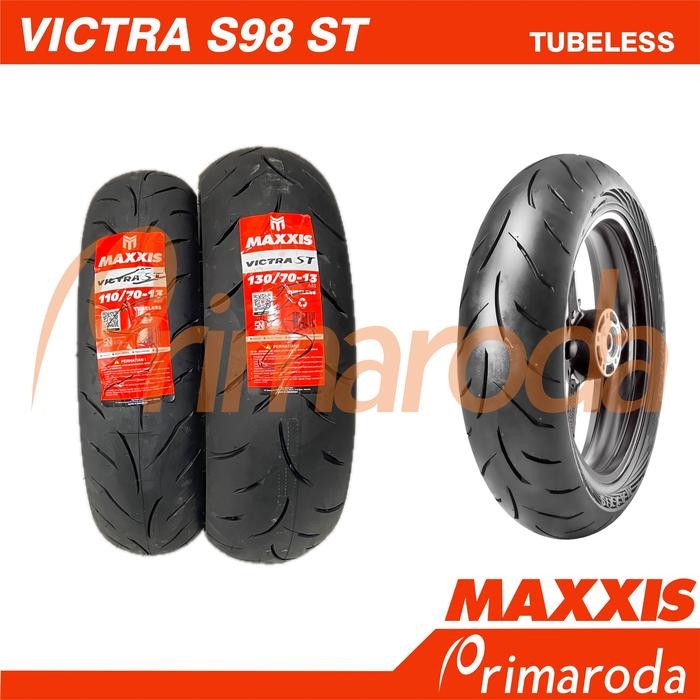 Sepasang Ban Yamaha NMAX Tubeless Maxxis Victra S98ST