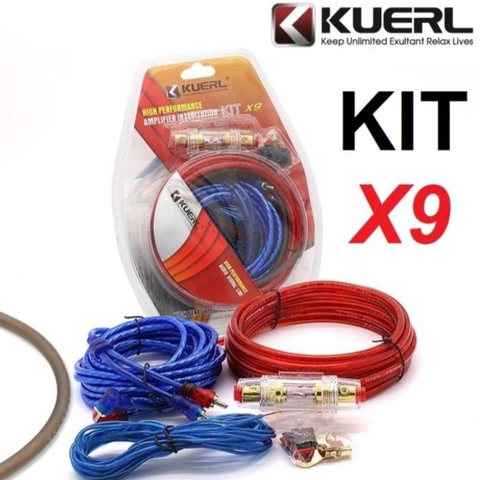 Paket Kabel Mobil Full Set Instalasi Sound system Mobil Kuert