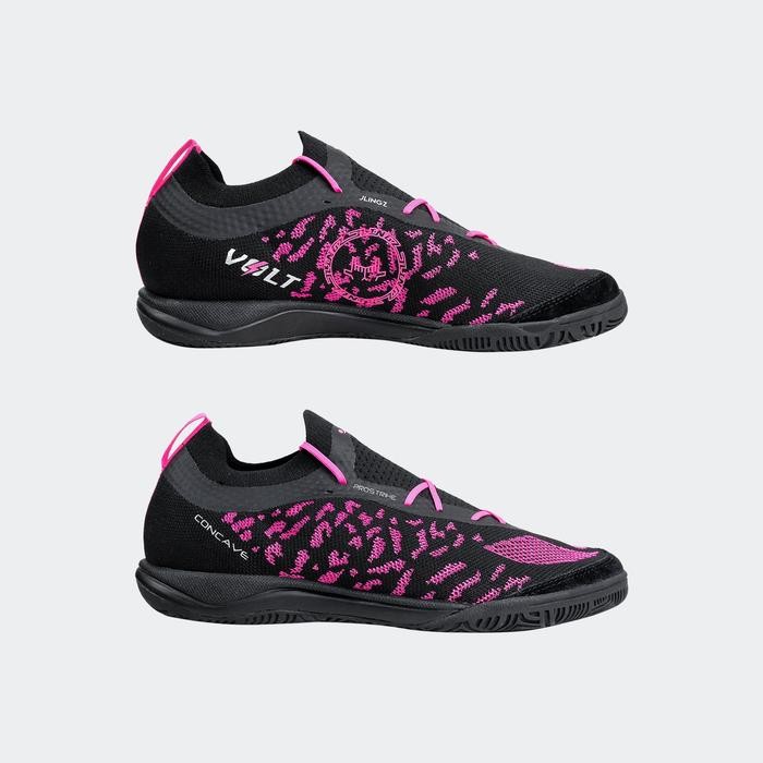 Concave Sepatu Futsal Jlingz - Volt Black / Pink