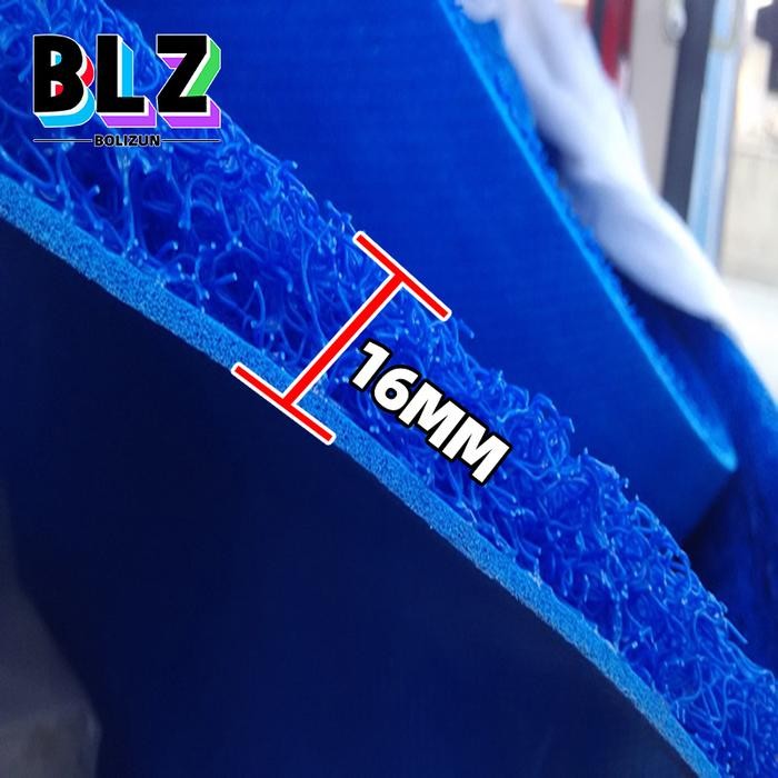 Keset Karpet PVC e / Bihun Meteran - 100 x 120 biru coklat Hijau Hitam Kain Lantai