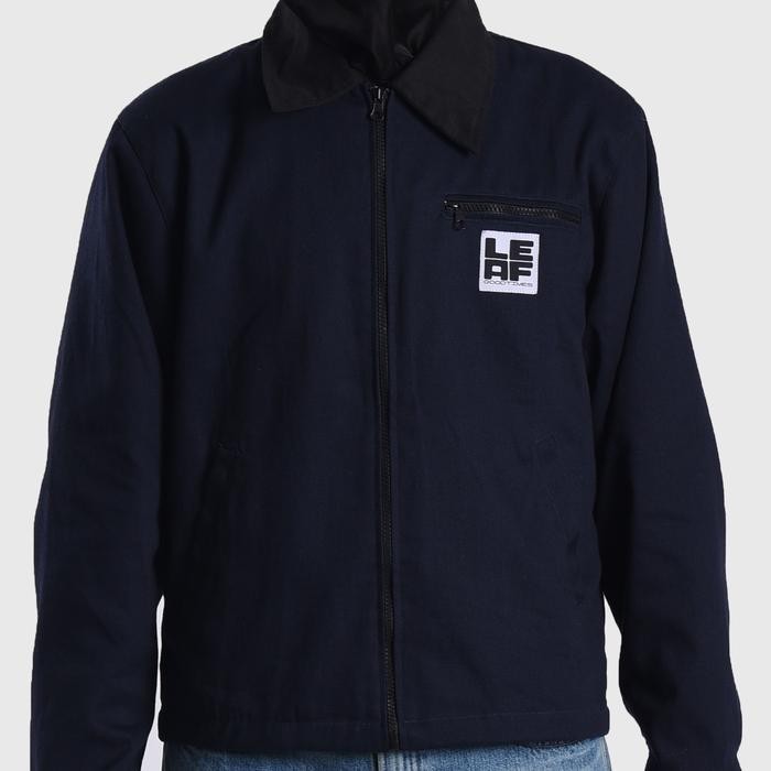 108p- Leaf Classic Navy/Black Work Jacket