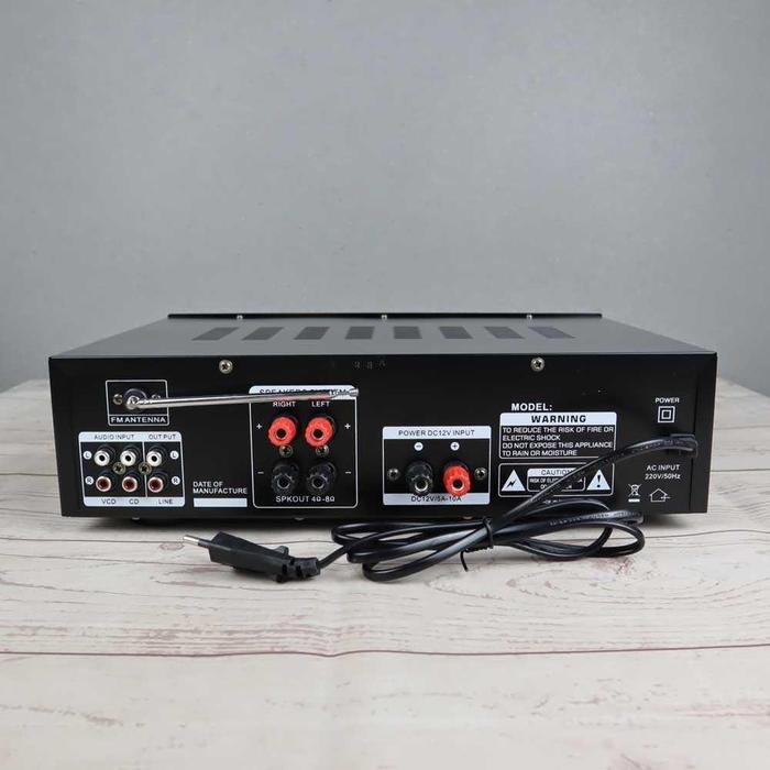 Bluetooth EQ Audio Amplifier SUNBUCK Home Theater FM 2000W - TAV-6188