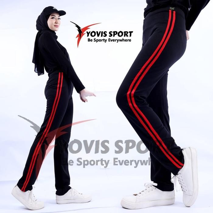 gtSport- Celana Senam Lis Yovis Sport / Celana Olahraga Panjang Wanita Yovis/Legging Olahraga /