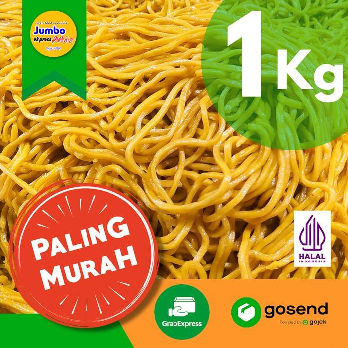 Mie aceh mentah kuning lidi instan soto hokkian murah kiloan