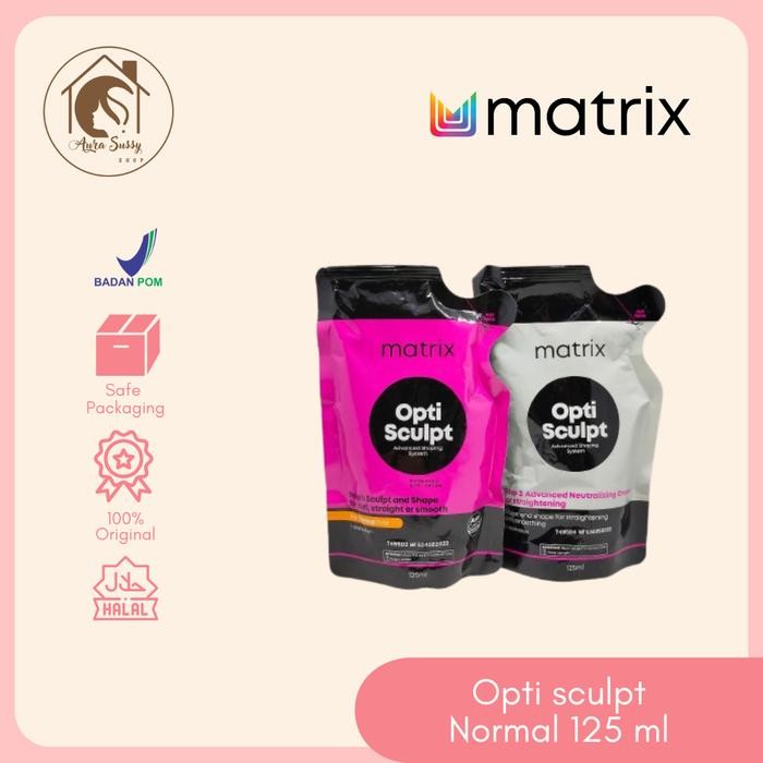 BelanjaDaily- Matrix Mini Opti Sculpt Smoothing Collagen & Keratin 125 Ml Sekali Pake