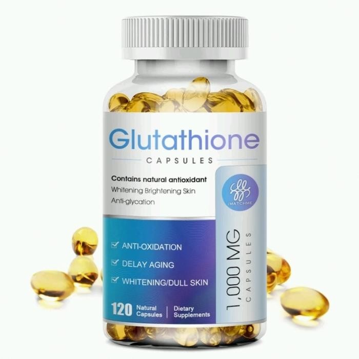 ZiZa- Glutathione Capsules Original Kapsul Pemutih Kulit Badan Permanen Pil