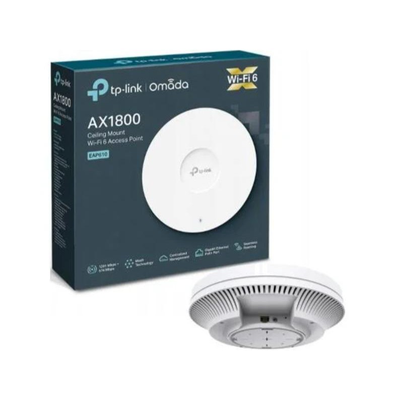 TP-LINK EAP610 AX1800 CEILING MOUNT WIFI 6 ACCESS POINT