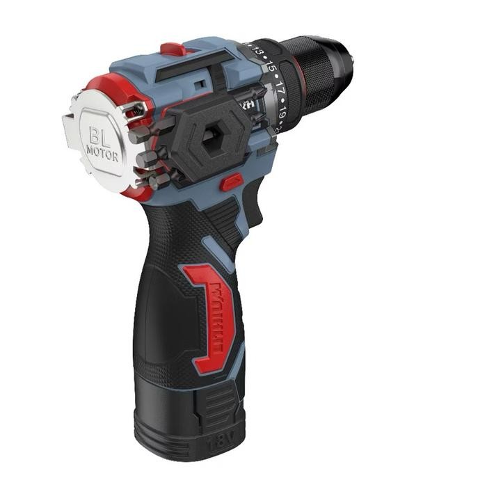 BERKUALITAS DAGMARA KEN Series V18 Brushless Cordless Drill Rechargeable Screwdriver Hand Drill