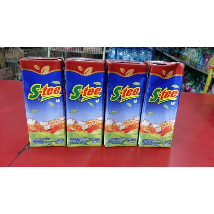 Super STEE 200ML - STEE TEH KOTAK 1 DUS