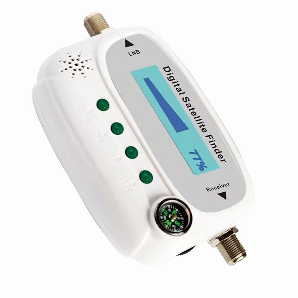Hot Sf08 Satlink Receptor Led Digital Satellite Finderhd Tv Signal Receiver Sat Decoder Satfinder