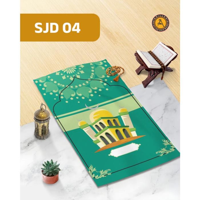 SAJADAH ANAK - Custom Nama Berkarakter Cocok Untuk Souvenir Ulang Tahun, Traveling, Dan Lain-lain