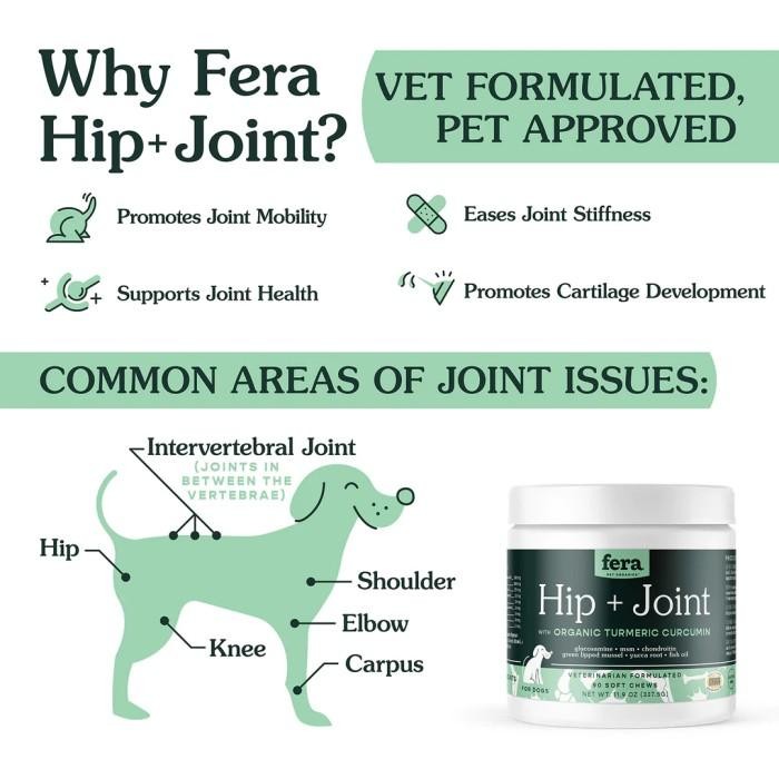 k5hc- Fera Pet Organics - Hip Joint Support