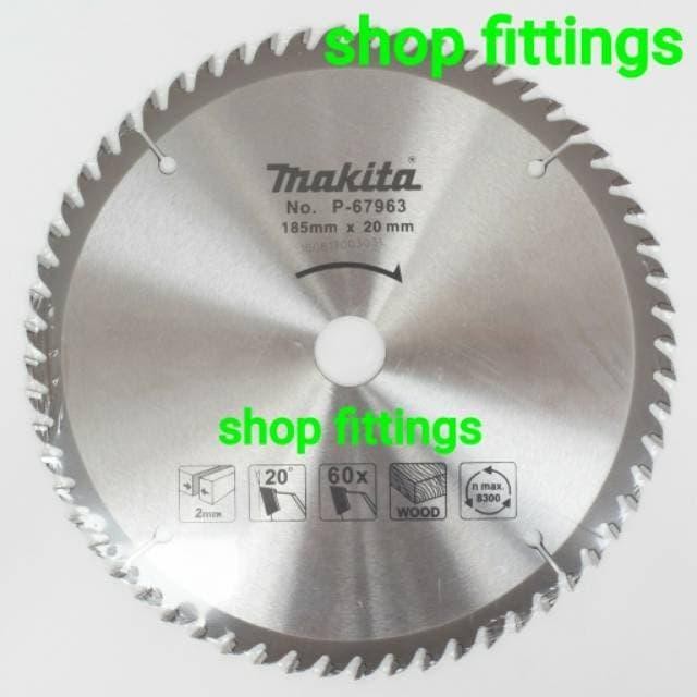 Milwaukee Power Tools - Makita P-67963 Mata Circle 7" X 60 Teeth Halus Wood Circular Saw Hpl