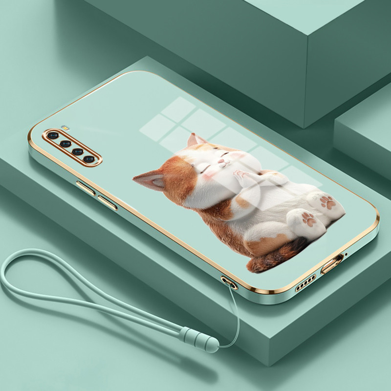 Casing Untuk Xiaomi Redmi Note 8 Note 8T Note 8 Pro Case Casing HP Softcase Tali gantungan berlapis 