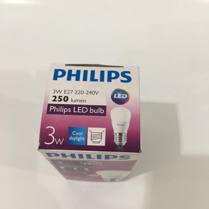 al42- Bohlam Philips Led Bulb 3W / 3 Watt