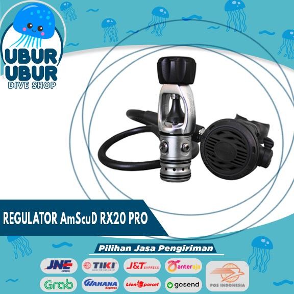Regulator Amscud Rx20 Pro - Alat Scuba Diving