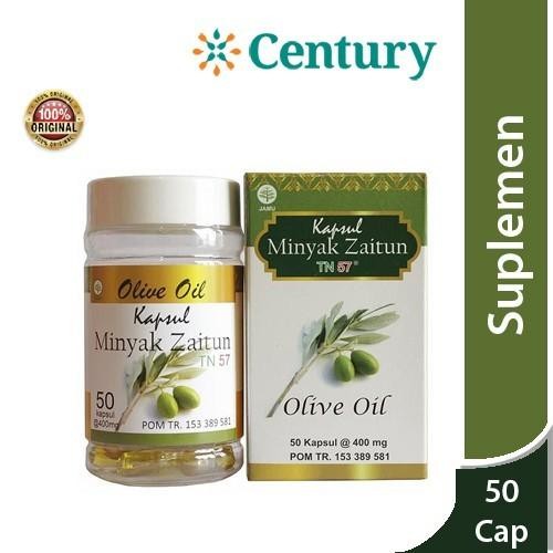 em6r- Kapsul Minyak Zaitun Tn57 50'S / Suplemen Herbal / Antioksidan