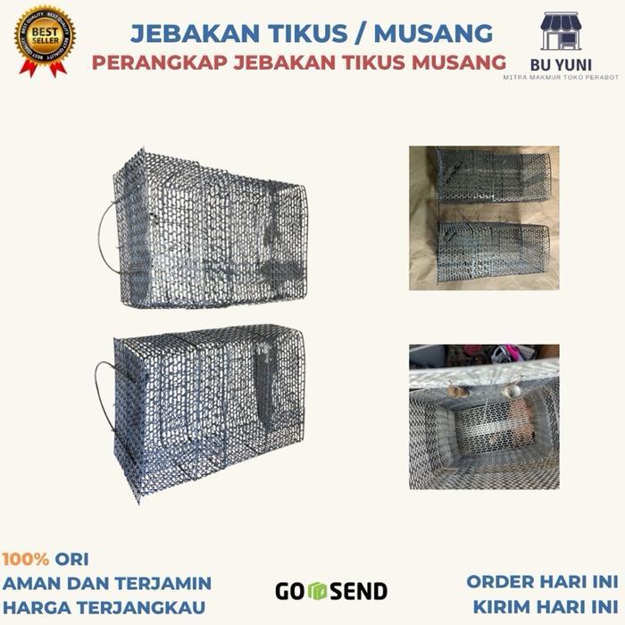 Perangkap Tikus / Jebakan Musang Jebakan Tikus Ukuran Tanggung