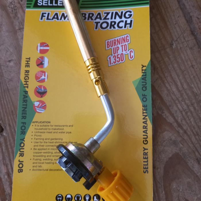 Terlaris Sellery Gas Torch / Kepala Gas Kuningan - High Quality Sellery