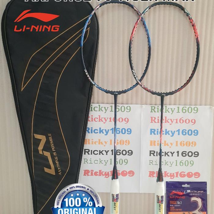 RAKET BADMINON LINING AXFORCE 90 MAX DRAGON - AXFORCE 90 MAX TIGER