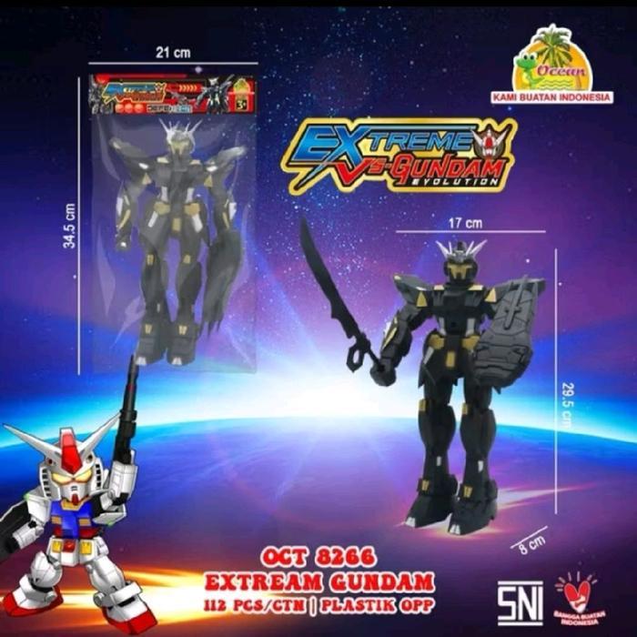 COD PROMO OCT8266 MAINAN MURAH ANAK ROBOT GUNDAM / MAINAN ROBOT BESAR